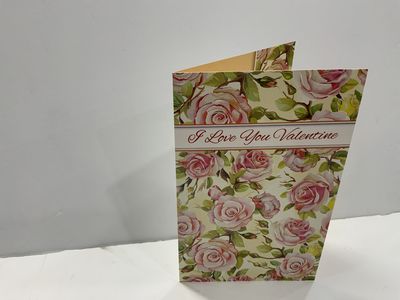 GREETING CARD-ILOVE YOU VALENTINE