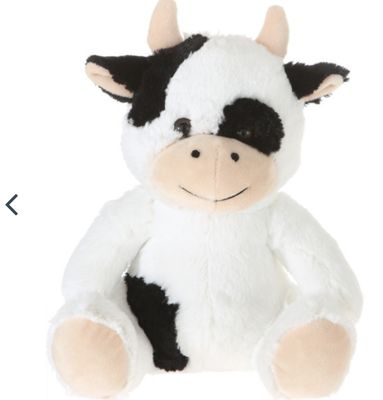 10&quot; PLUSH COW