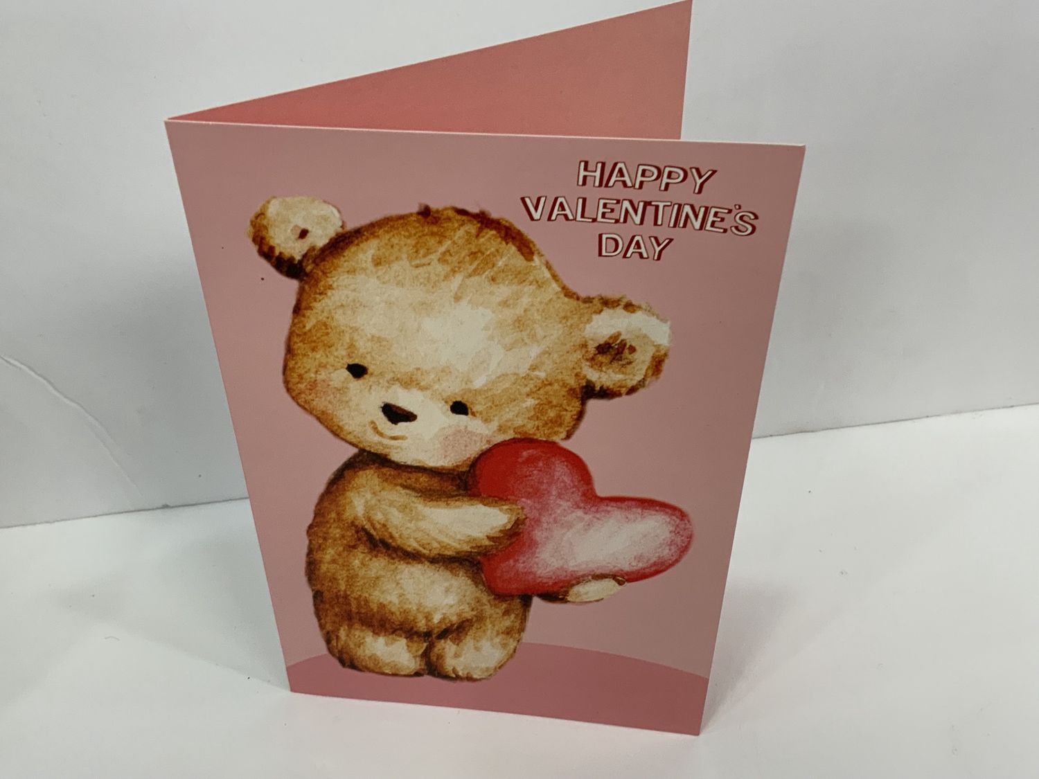 GREETING CARDS- HAPPY VALENTINES DAY BEAR