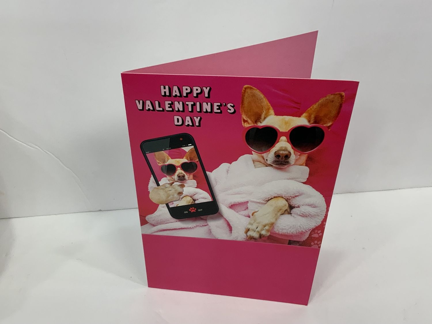 GREETING CARDS - HAPPY VALENTINES DAY DOG