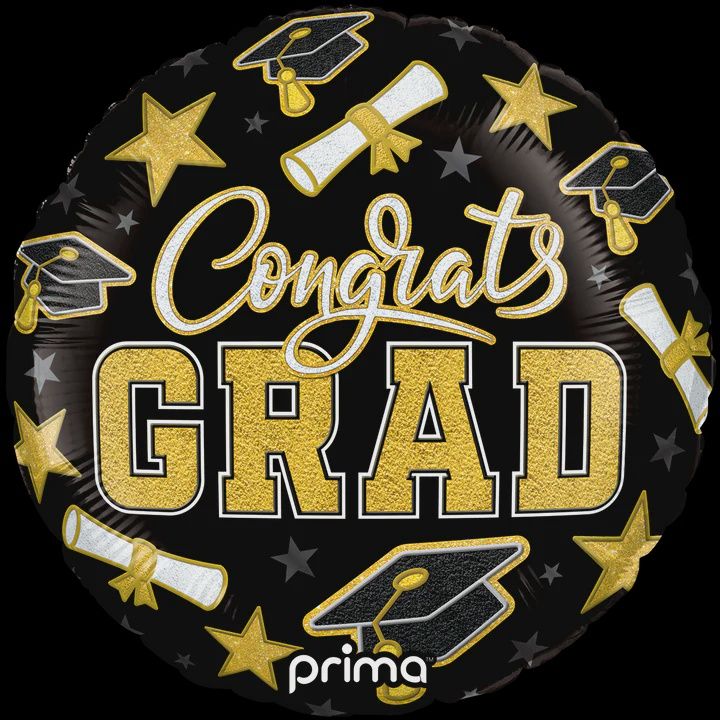 9&quot; MINI GRAD STAR-GOLD/BLACK