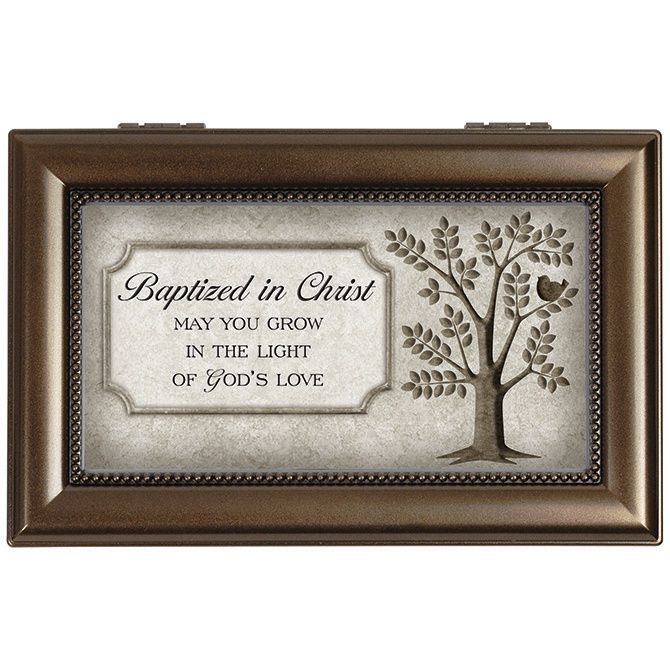 BAPTIZED IN CHRIST MUSIC BOX