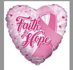 18&quot; FAITH AND HOPE MYLAR