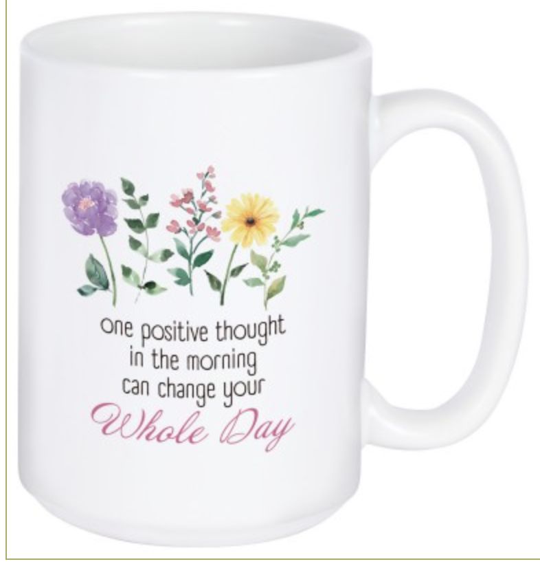 POSITIVE THOUGHT MUG