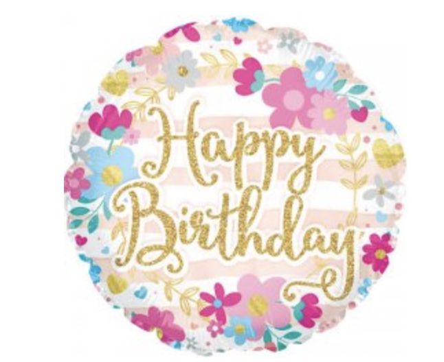 BIRTHDAY GLITTER FONT