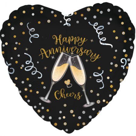 HEART ANNIVERSARY FLUTES