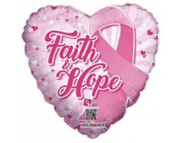 18&quot; FAITH AND HOPE MYLAR