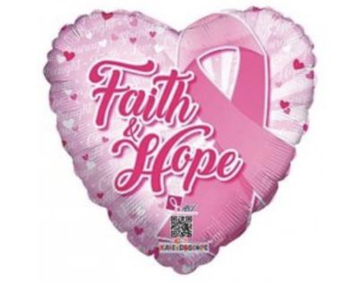 18" FAITH AND HOPE MYLAR