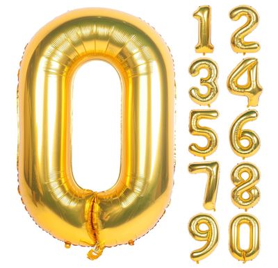 40" JUMBO MYLAR NUMBERS