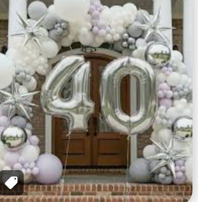 40" JUMBO MYLAR NUMBERS