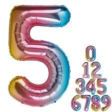 34" JUMBO MYLAR #5