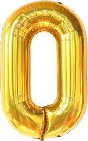 34" JUMBO MYLAR #0, COLOR: GOLD