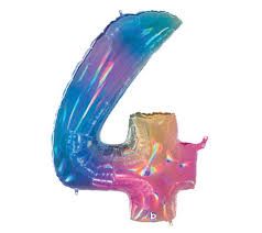 34" JUMBO MYLAR #4