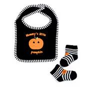 CUTIE PIE BIB AND SOCK SET
