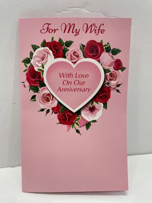 GREETING CARDS- WIFE ANNIVERSARY