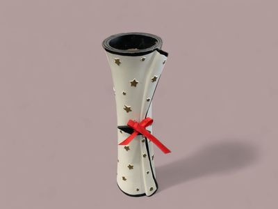 GRADUATION DIPLOMA VASE