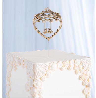 50th ANNIVERSARY CAKE TOPPER