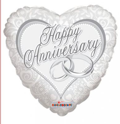 SILVER HEART- ANNIVERSARY RINGS