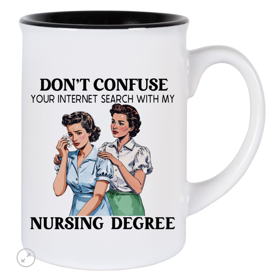 INTERNET NURSING DEGREE- MUG