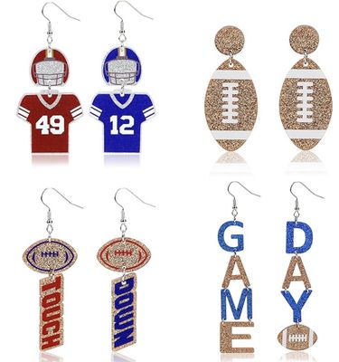 FOOTBALL EARRINGS