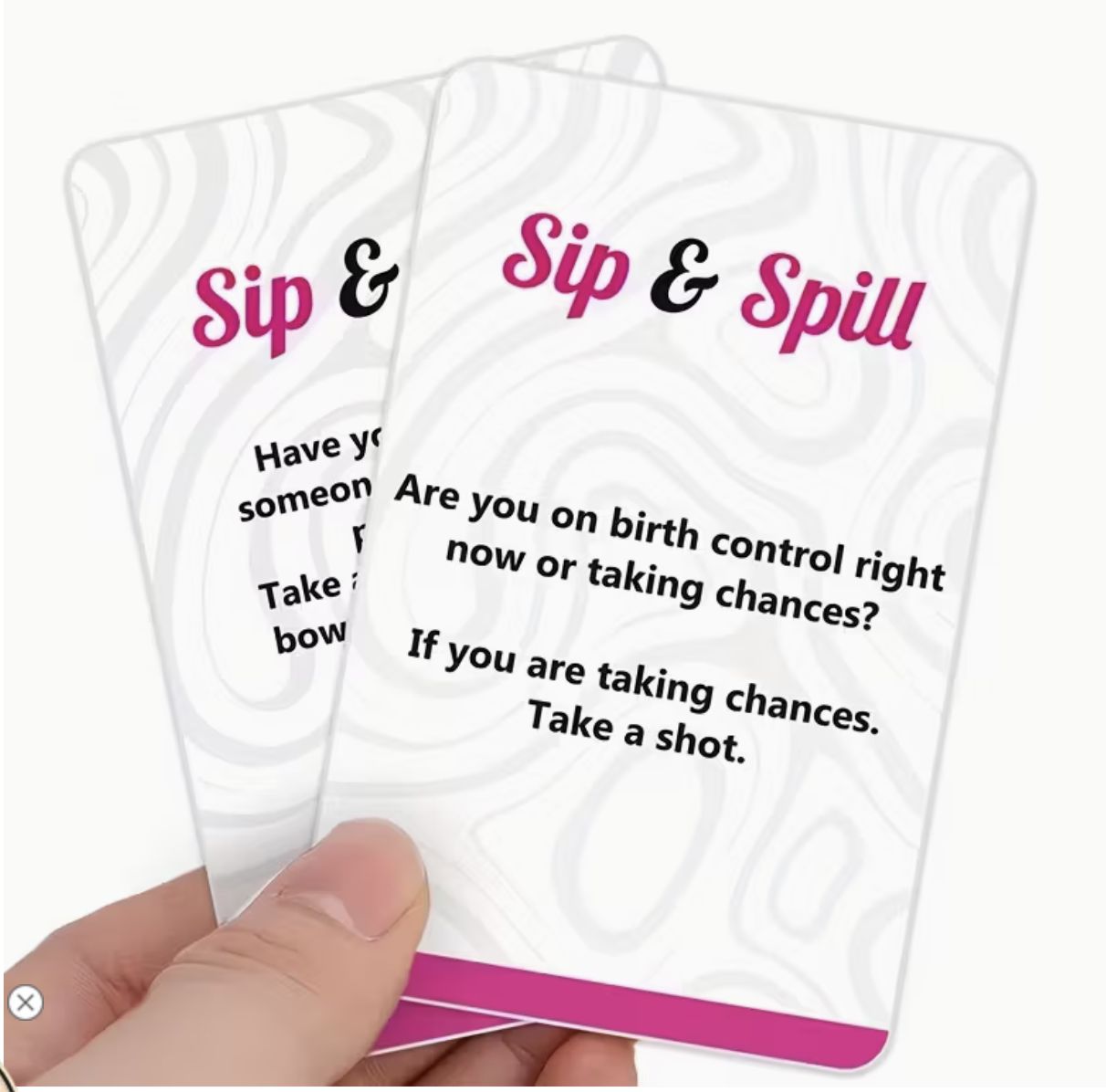 SIP AND SPILL -ADULT GAME