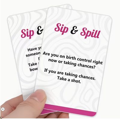 SIP AND SPILL -ADULT GAME