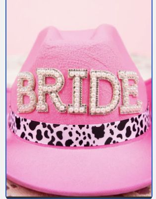 PEARL BROADWAY COWGIRL HAT