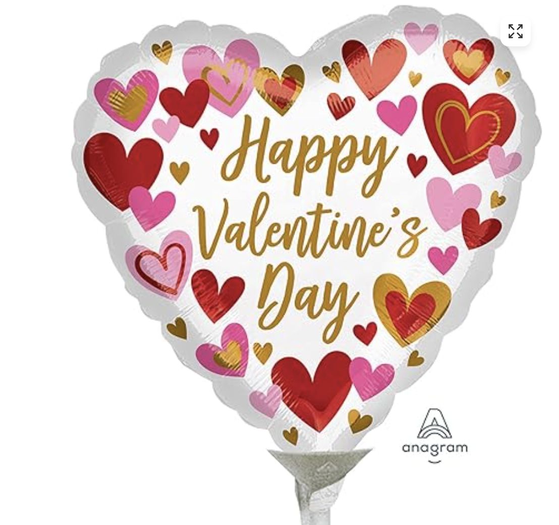 9" VAL PLAYFUL HEARTS