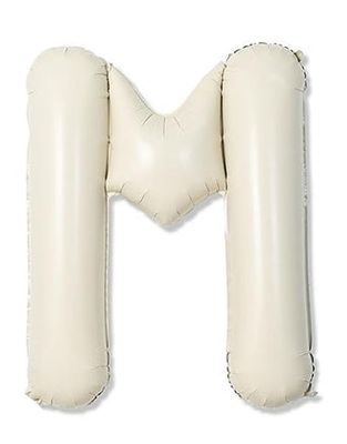 40" JUMBO WHITE SAND LETTERS
