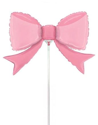 14'' PINK BOW BALLOON