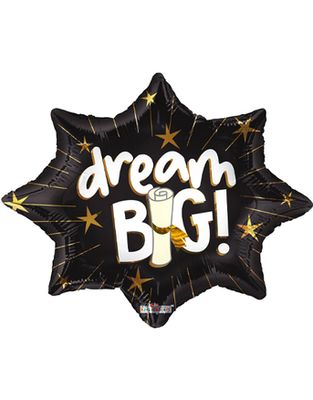 CONGRATULATIONS/ DREAM BIG - GRAD BALLOON