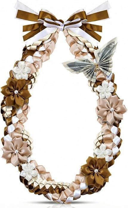 DOUBLE BRAID RIBBON LEI