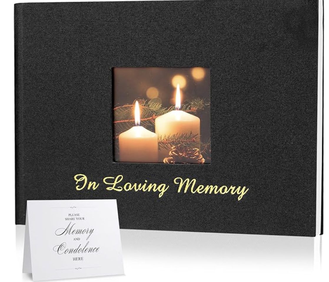 FUNERAL SIGN IN BOOK