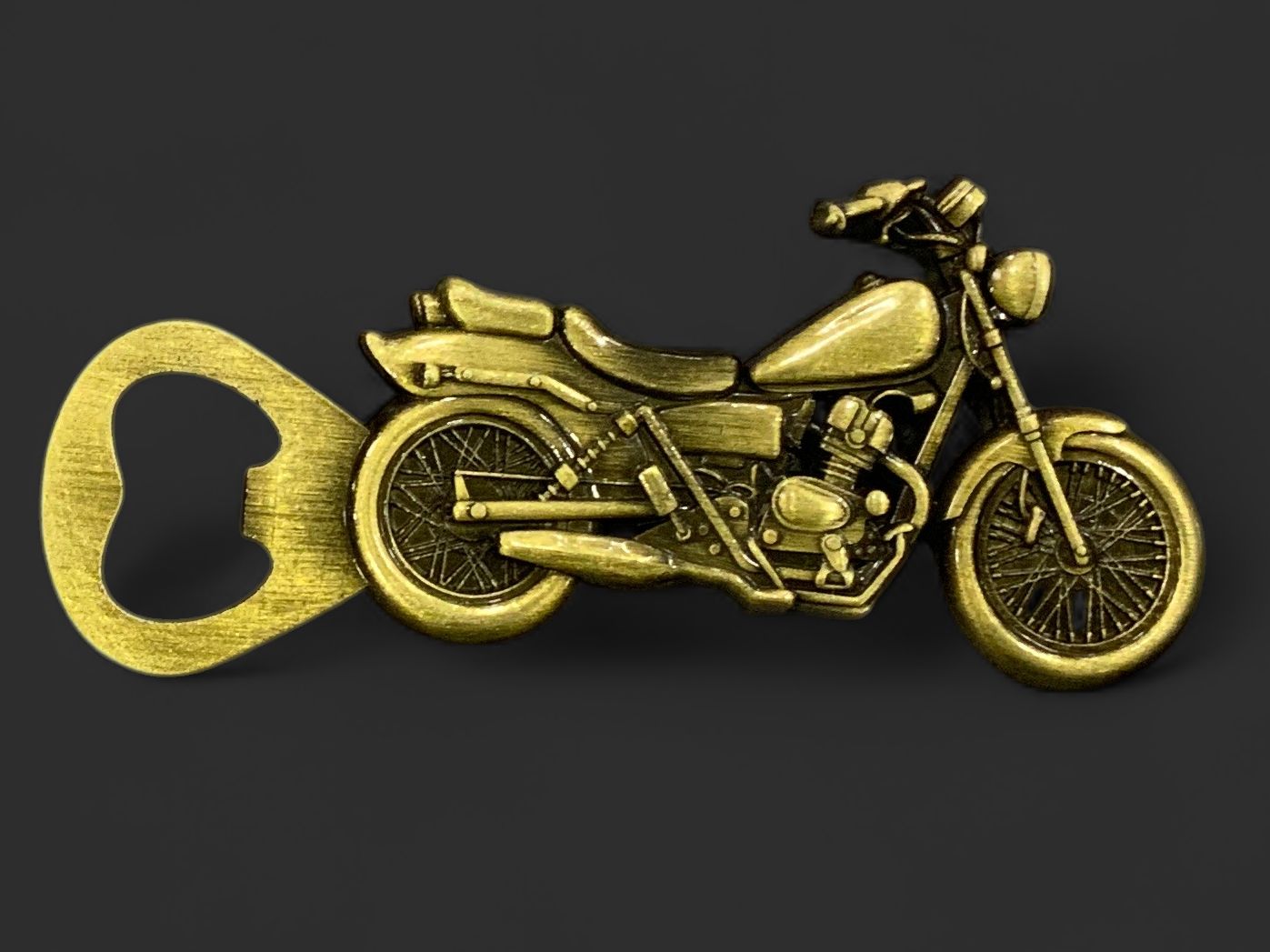 VINTAGE MOTORCYCLE BOTTLE OPENER