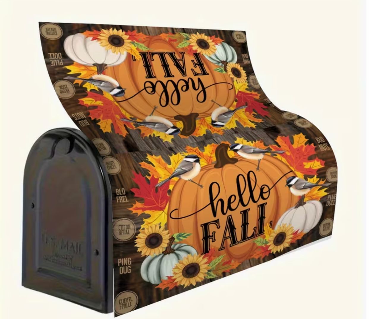 MAGNETIC MAILBOX COVER- FALL