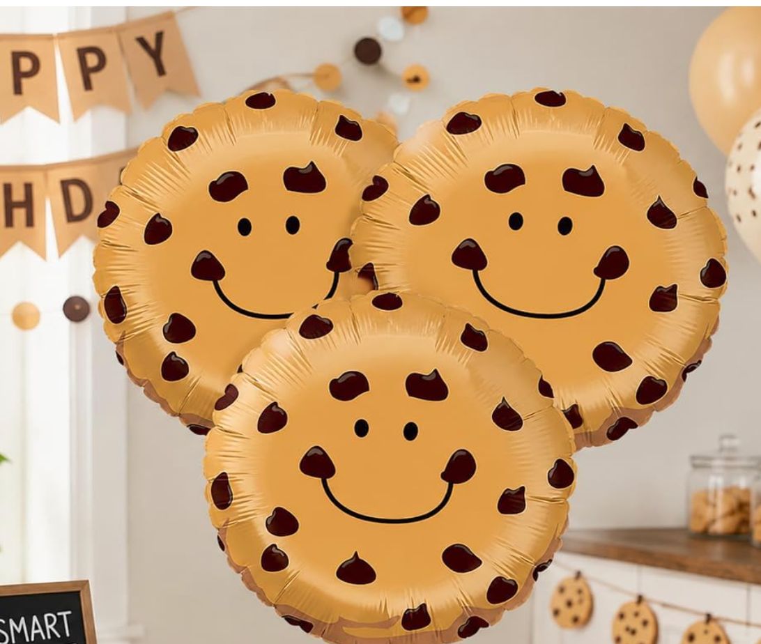 CHOCOLATE CHIP COOKIE BALLOON
