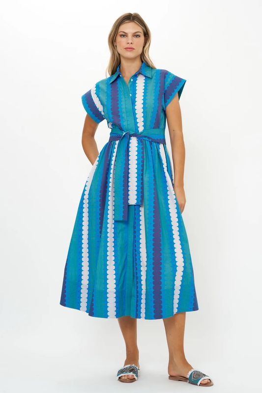 Belted Shirt Dress