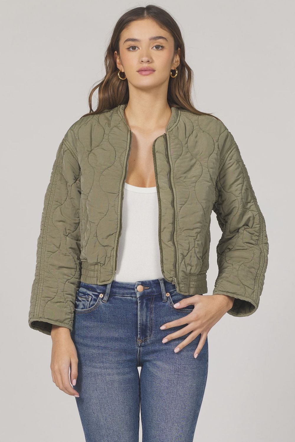 Maverick Jacket, Colour: Vetiver, Size: Small