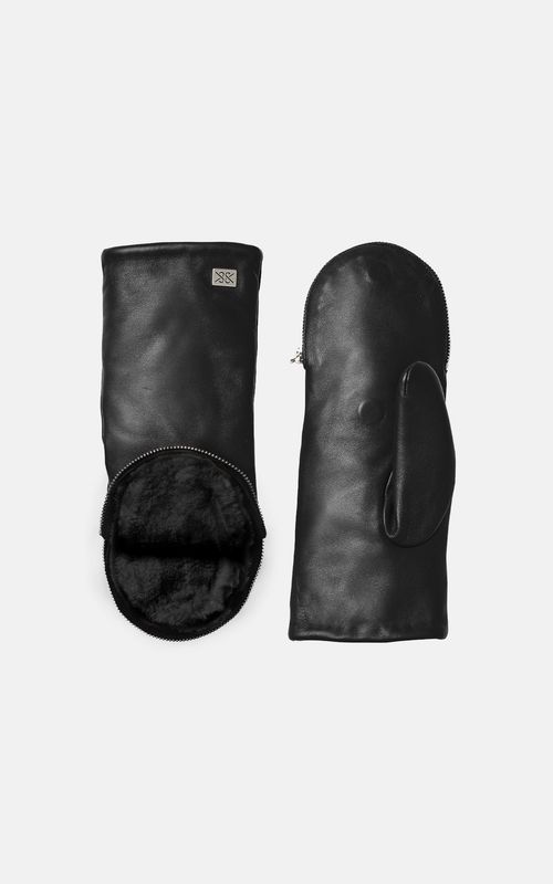 Betrice-N  Leather Convertible Mitten
