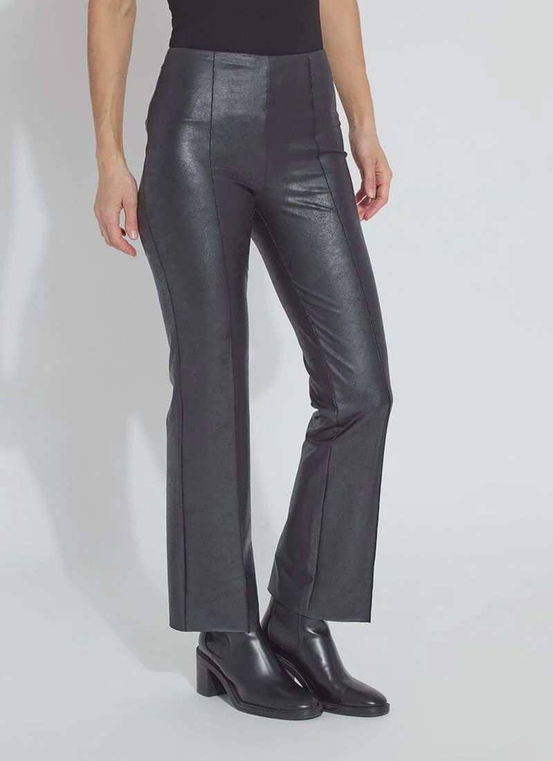 Elysse Foiled Vegan Leather Pant