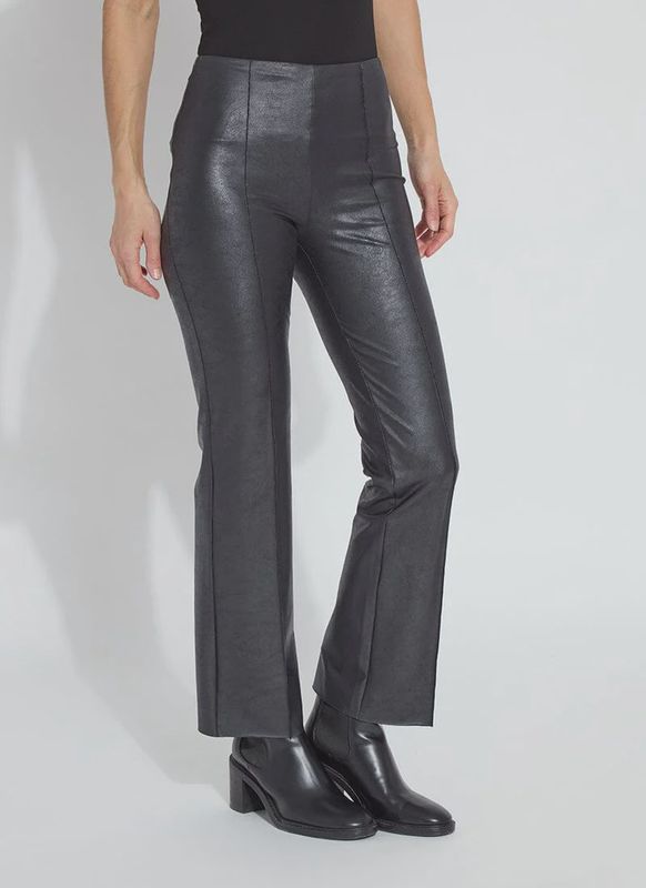 Elysse Foiled Vegan Leather Pant
