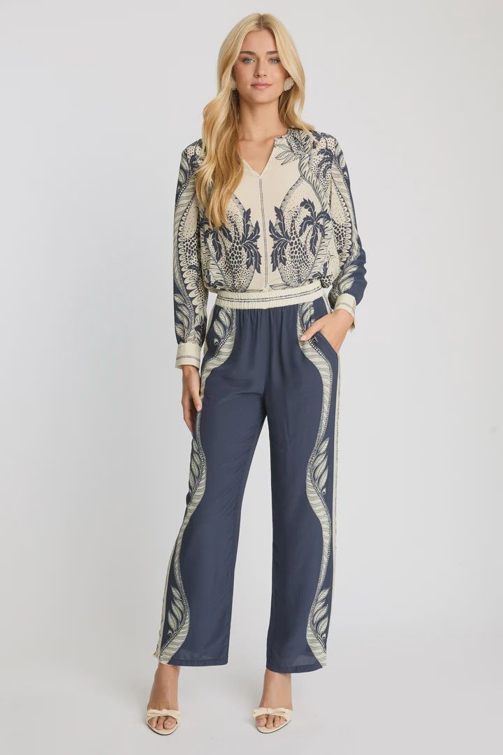 Max Pant, Colour: Ink Island, Size: XSmall