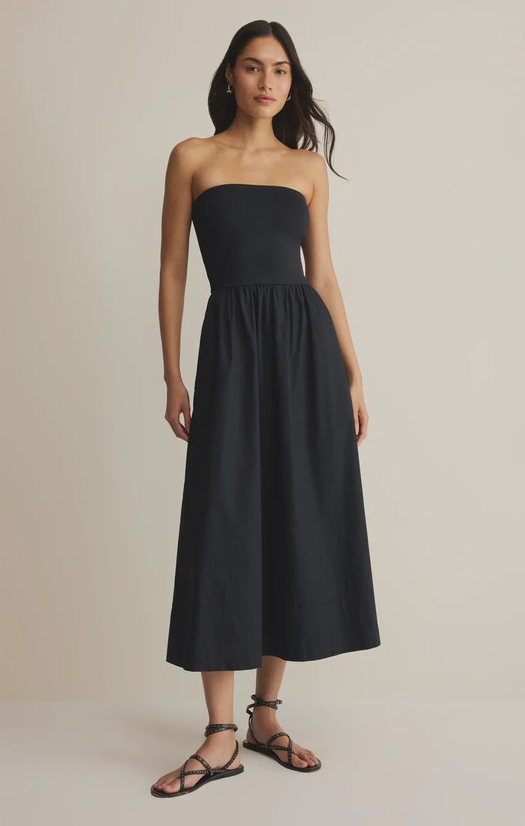 Sunsought Strapless Midi Dress