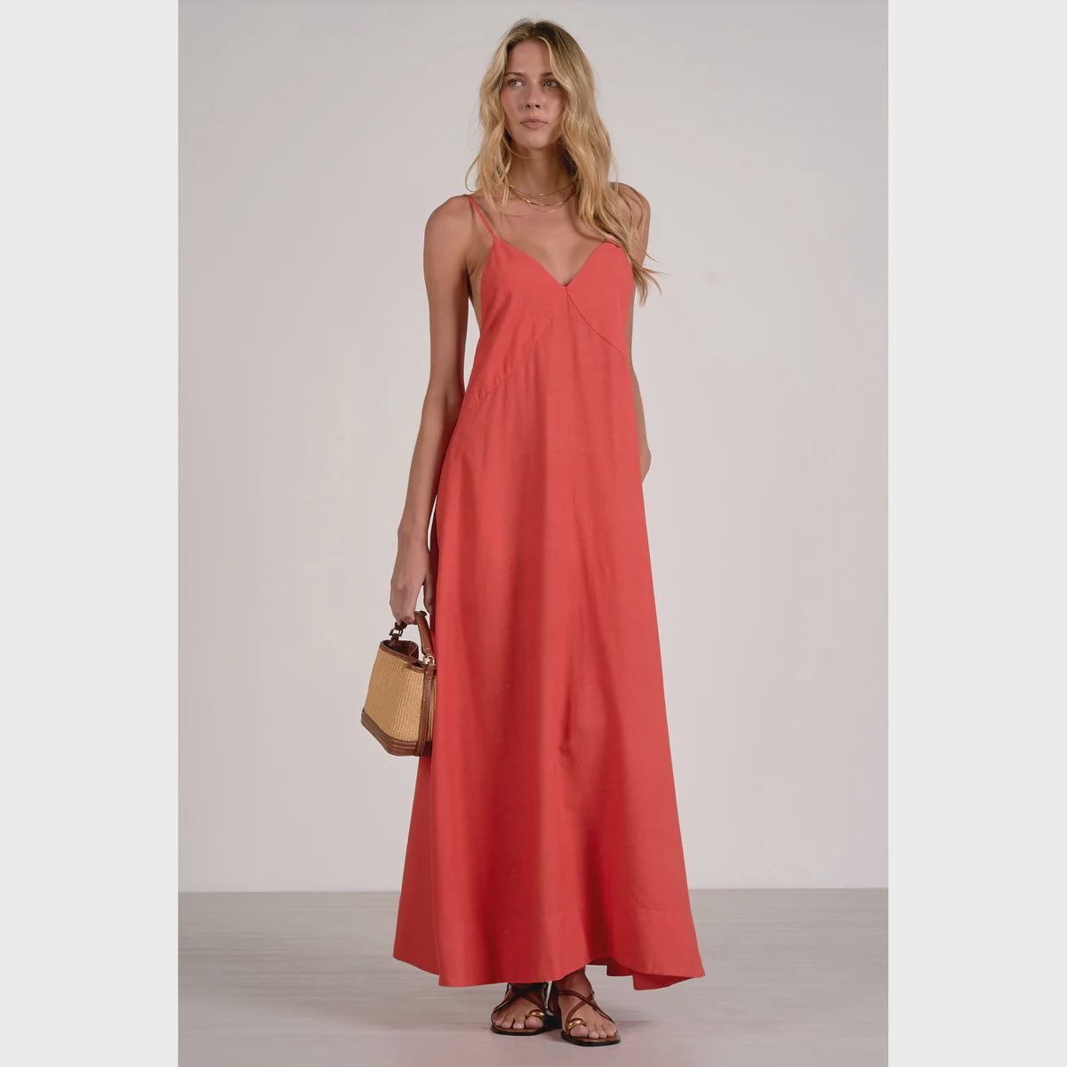 Havana Maxi Dress, Colour: Red, Size: XSmall