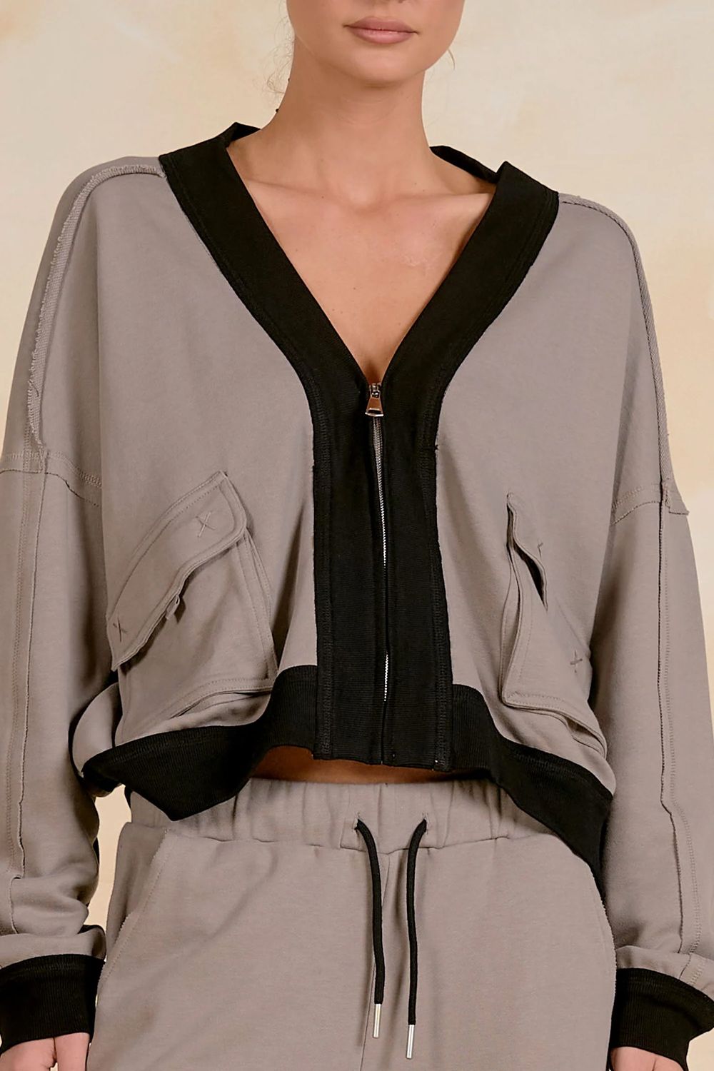 Fawn Jacket with Front Pockets