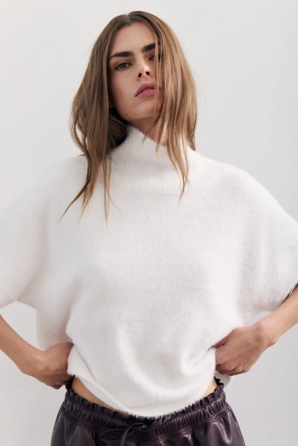 Jovani Sweater, Colour: Winter White, Size: XSmall