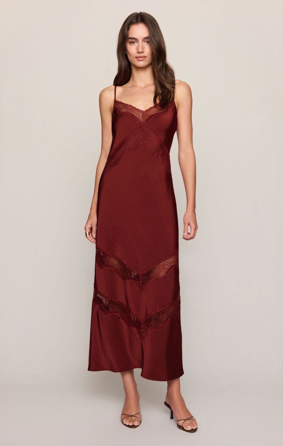 Bruna Lace Midi Dress