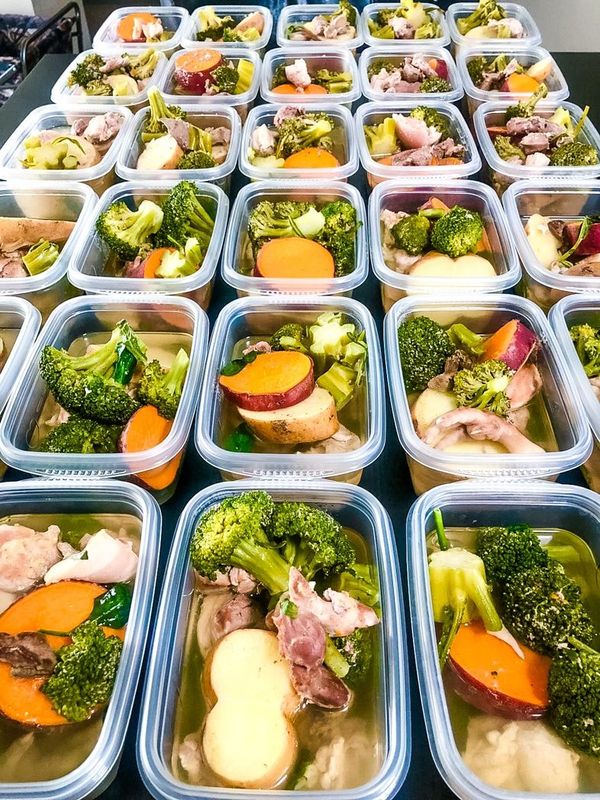 8oz meal prep one month
