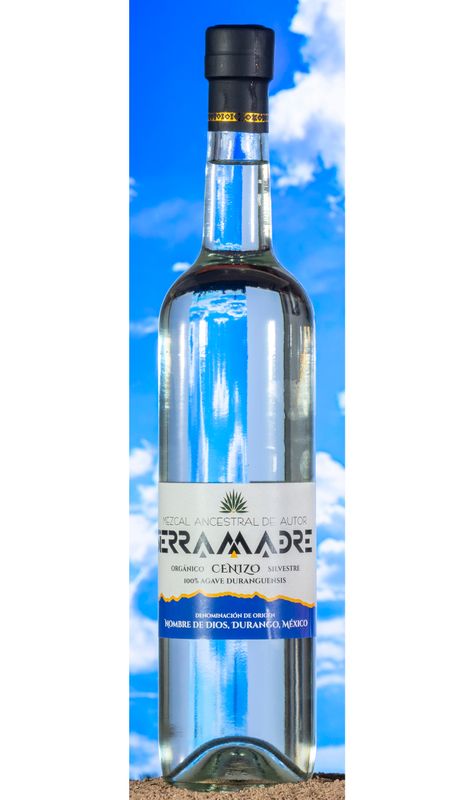 MEZCAL ANCESTRAL DE AGAVE CENIZO. 42% Alc. Vol.