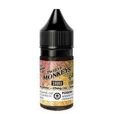 Twelve Monkey's - Shoku (Salts 30ml), Size: 10mg/30ml
